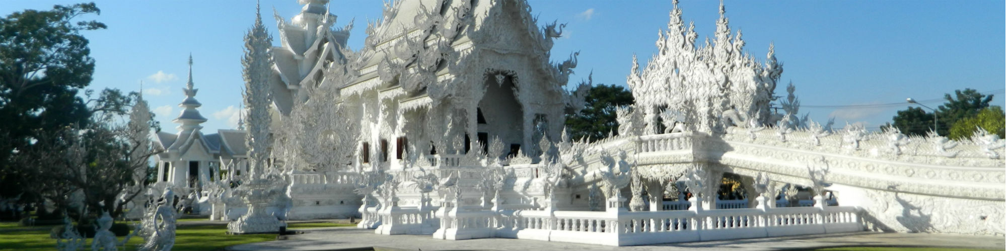 Wat Rong Khun (White Temple), near Chaing Rai
