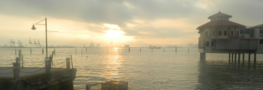 Sunrise at Weld Pier