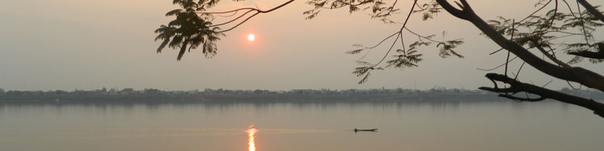 Mekong sunset, Thakhek