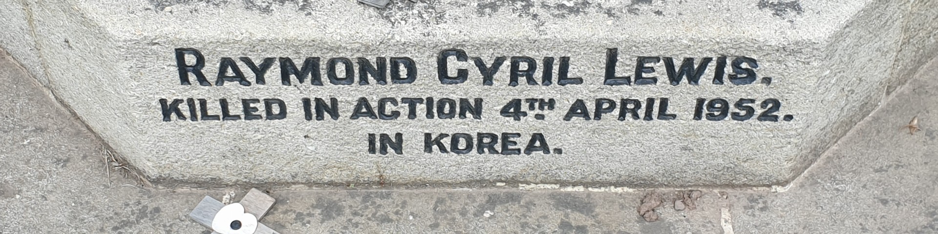 Korean War Casualty, Stretton Sugwas War Memorial