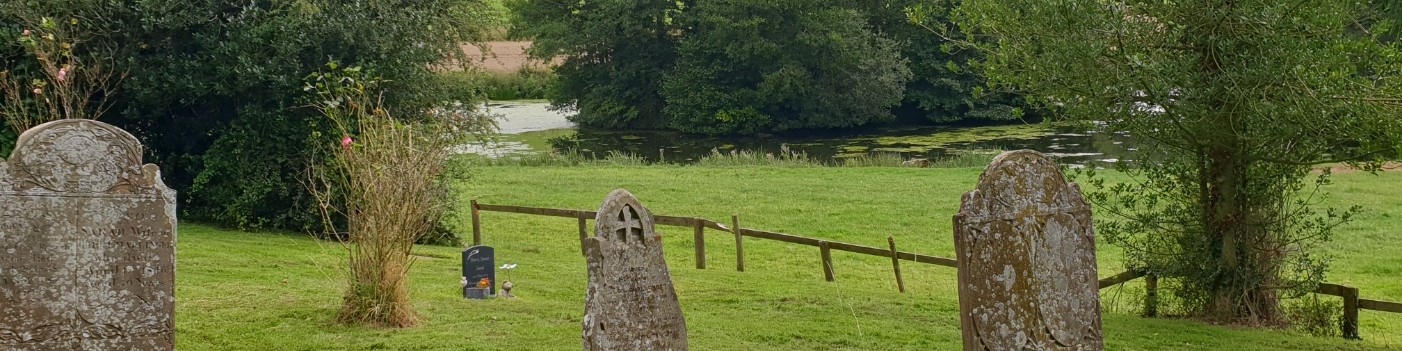 Churchyard at St George’s Church, Brinsop