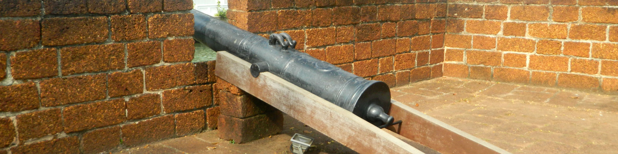 Cannon at Bastion Middleburg, Malacca, Malaysia