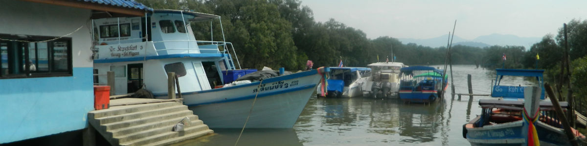 Tai Tak Pier for boats to Ko Phayam, Ranong