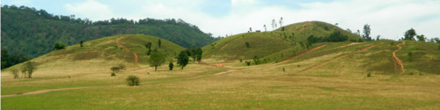 Grass (or Bald) Mountain near Ngao Waterfall National Park, Ranong