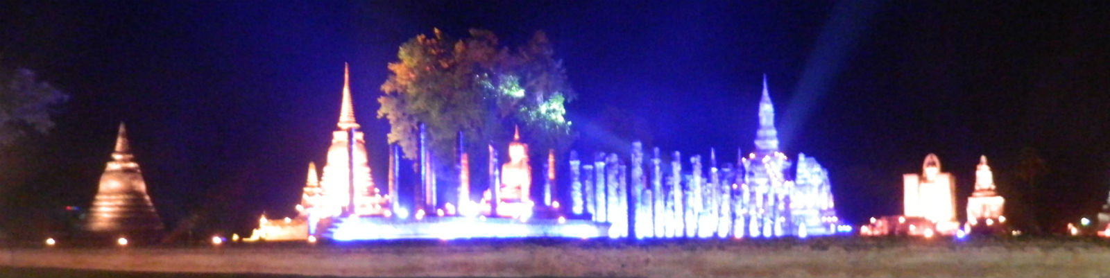 Festival of Light at Sukhothai Historic Park, Sukhothai Province
