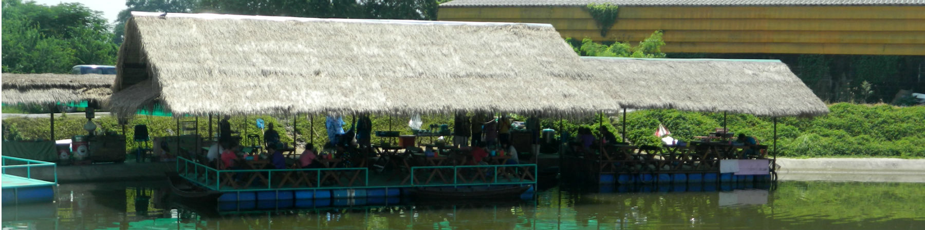 Site of Dvaravati U Thong Ancient Town Floating Market, U Thong District, Suphanburi Province