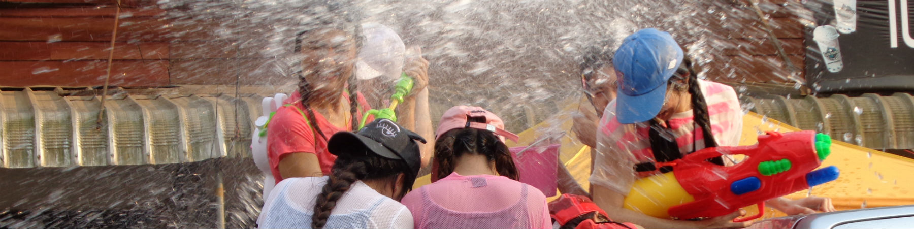 Songkran Festival in Chiang Khan, Loei Province