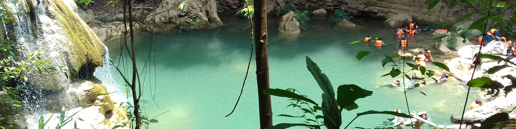 Ko Luang Waterfall, Mae Ping National Park in Lamphun Province