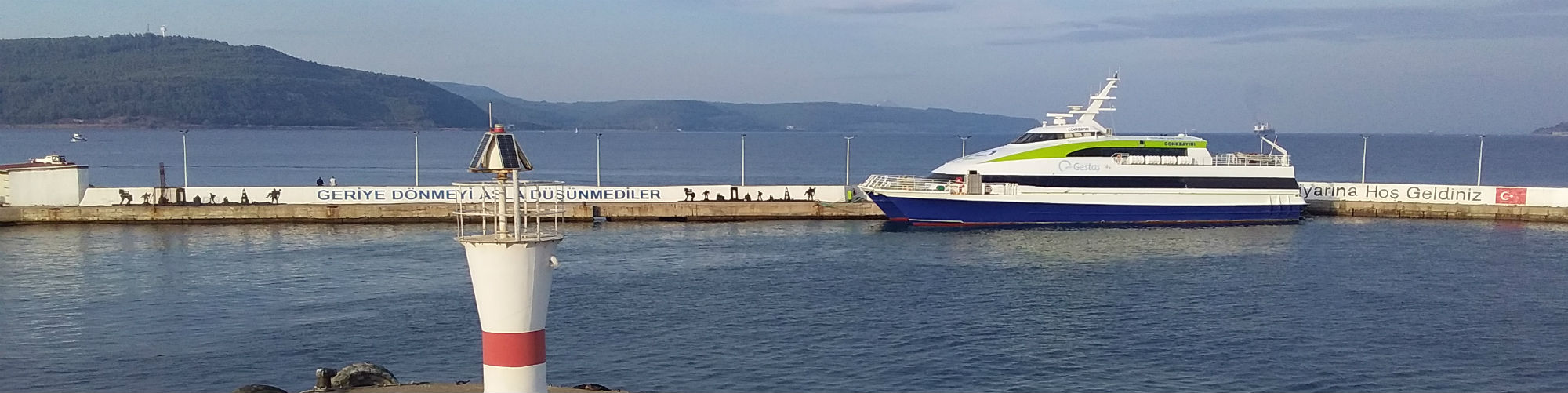 The Harbour at Eceabat, Çanakkale Province