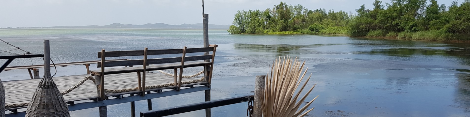View of Songkhla Lake from Ko Mak, Ko Mak Sub-District, Pak Phayun District, Phatthalung Province