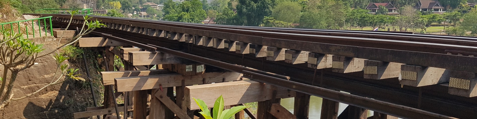 Death Railway beside the Khwae River, Sai Yok District, Kanchanaburi Province