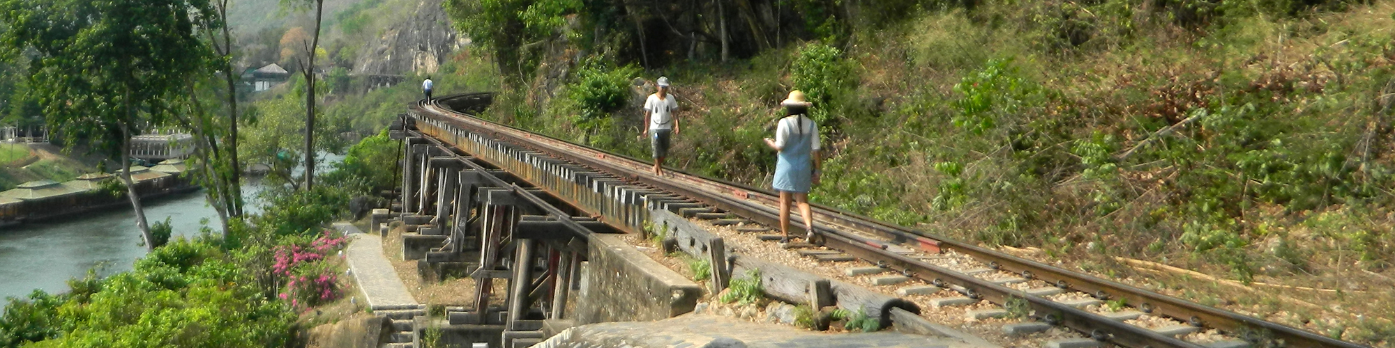 Tham Krasae Bridge, Sai Yok District, Kanchanaburi Province