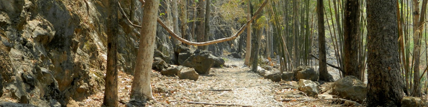 Hintok Cutting near Hellfire Pass, Kanchanaburi Province